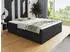 Sofnet Base Boxspringbett mit 2 Bettkästen, Bonell-Federkern & Topper (Inari 100)
