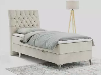 MKS Meble Milen Boxspringbett 90x200cm H3 Beige (MILEN)
