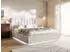 Selsey Togents Polsterbett 140x200cm Chenillebezug Bettkasten LED, Hellbeige