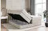 ALTDECOR BOXI8 King Boxspringbett 160x200cm Samt Creme H3/H4 Matratzen mit Bettkasten