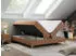 MKS Meble Less Boxspringbett ohne Kopfteil, Bettkasten, 180x200cm, Orange H3