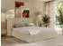 MKS Meble Emora Classic Polsterbett mit Lattenrost, Creme, 160x200cm (EMORA CLASSIC)