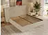 MKS Meble Emora Classic Polsterbett mit Lattenrost, Creme, 160x200cm (EMORA CLASSIC)