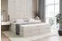 ALTDECOR MOETI Boxspringbett mit Matratze H4, Topper & Bettkasten, 180x200cm (MOETI)