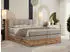 MKS Meble Albero 1 King Boxspringbett 120x200cm H4 Beige Struktur (ALBERO 1 KING)