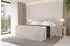 ALTDECOR TOLO-Z King Boxspringbett Cord Creme 120x200cm H3+H4 mit Stauraum