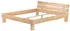 Erst-Holz Doppelbett Kingsize Buche Massivholz natur 180x220cm (V-60.80-18-220)