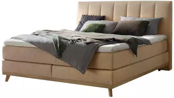 Hasena Stefania Boxspringbett 160x200 Eiche bright, sand (Pronto Stefania)