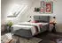 ED-Lifestyle Polstermöbel ANDON 1 Polsterbett 120x200cm Cord Ash Hellgrau H2 Bonell-Federkern (56-X02-27x)
