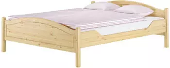 Erst-Holz Doppelbett Landhausstil Kiefer Massivholz 160x220cm (60.30-16-220)