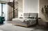 Hasena Pronto Imelda Boxspringbett Eiche bright, grau, 160x200cm