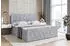 ALTDECOR Velanto Boxspringbett mit Bettkasten, Grau, 180x200cm (VELANTO)