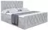 ALTDECOR Velanto Boxspringbett mit Bettkasten, Grau, 180x200cm (VELANTO)