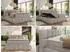 MKS Meble Nira King Boxspringbett 140x200cm mit Bettkasten & Topper, H3, Hellgrau