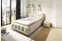 Jockenhöfer Lucy Polsterbett 140x200cm Flachgewebe (100% Polyester), Beige