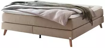 Hasena Beatriz Raumspar-Boxspringbett Eiche bright 200x200cm (Beatriz)