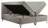 MKS Meble Grimaldi Boxspringbett 160x200cm mit Bettkasten und Topper, Beige, H4 (GRIMALDI)