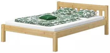 Erst-Holz Doppelbett Kiefer Massivholz 160x200cm (60.38-16)