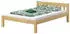 Erst-Holz Doppelbett Kiefer Massivholz 160x200cm (60.38-16)