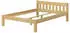 Erst-Holz Doppelbett Kiefer Massivholz 160x200cm (60.38-16)