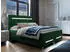 Mirjan24 Enter LED Boxspringbett mit Bettkasten und LED-Beleuchtung, 140x200cm (Fresh 13)