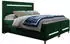 Mirjan24 Enter LED Boxspringbett mit Bettkasten und LED-Beleuchtung, 140x200cm (Fresh 13)