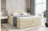 ALTDECOR Barwa King Boxspringbett H3/H4 Matratzen mit Topper, 140x200cm, Beige