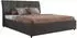 MKS Meble Gala Classic Polsterbett mit Bettkasten & Lattenrost, Kunstleder Grau, 180x200cm