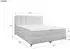 Fun Möbel SOPHIE Boxspringbett 140x200cm Stoff Salvador Beige