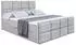 ALTDECOR Nova-Z Boxspringbett mit Bettkasten, H3, Samt, 200x200cm
