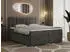 MKS Meble Susan Boxspringbett mit Bettkasten 120x200cm Dunkelgrau Velvet H3 (800000649487)