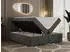 MKS Meble Susan Boxspringbett mit Bettkasten 120x200cm Dunkelgrau Velvet H3 (800000649487)