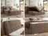 MKS Meble DAGOS Boxspringbett 120x200cm Bettkasten Topper T25 H3 Chenille Braun
