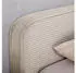 Idimex Cursio Polsterbett mit Lattenrost, Cord-Optik, Beige, 140x200cm