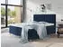 Mirjan24 Elegance Boxspringbett Doppelbett mit Bettkästen und Topper, 140x200cm (Elegance)