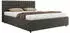 MKS Meble Pavo Classic Polsterbett mit Bettkasten & Lattenrost, Dunkelgrau (140x200)