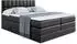 ALTDECOR Miami King Boxspringbett 140x200cm Kunstleder Schwarz H3/H4 mit Bettkasten