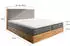 Masseno Verdon Boxspringbett 180x200cm mit Bonell-Matratze und Topper, Beige (LINCOLN 83)