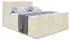 ALTDECOR Boxspringbett MOETI-Z King 180x200cm Samt Beige H3/H4 mit Bettkasten (MOETI-Z KING)