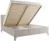 Mirjan24 Loren Polsterbett mit Bettkasten, Doppelbett 160x200cm (Loren)