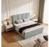 Marpur Malmo Boxbett mit Bettkasten, Grau, 140x200cm (MALMO)