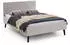 Aileenstore Viola Polsterbett 140x200cm Cordstoff Beige (5513)