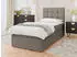 Mirjan24 Luanda Single Boxspringbett Boucle mit Bettkasten (Luanda Single)