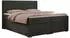 MKS Meble Carmen Boxspringbett mit Bettkasten, 140x200cm, Dunkelgrau