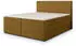 Masseno Matern Boxspringbett 180x200cm mit Matratze & Topper, Gelb, H2+H3 (MATERN 180X200 CM POSO 01 + KRONOS 01)
