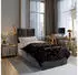 Masseno Lena 80 Boxspringbett mit Bettkasten, Bonell-Matratze und Topper, 80x200cm, Grau (PAROS 06)