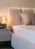 Selsey Cloudy Polsterbett Bouclé Hellbeige mit Bettkasten 180x200cm