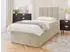 Mirjan24 Luanda Single Boxspringbett mit Bettkasten und Topper, H3, 90x200cm