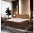 Masseno Fluvia N Boxspringbett 180x200cm mit Bonell-Matratze und Topper, Braun (FLUVIA 180X200 CM NOW OR NEVER 56)