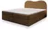 Masseno Fluvia N Boxspringbett 180x200cm mit Bonell-Matratze und Topper, Braun (FLUVIA 180X200 CM NOW OR NEVER 56)